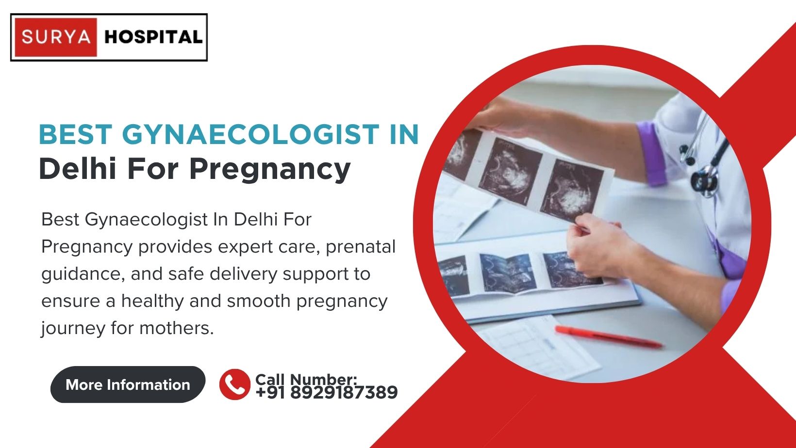 Best Gynaecologist In Delhi For Pregnancy - Surya Hospital